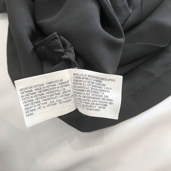 ZARA BLACK CUT OUT SLEEVELESS COLUMN MAXI DRESS 2157/223 - S - Picture 12 of 14